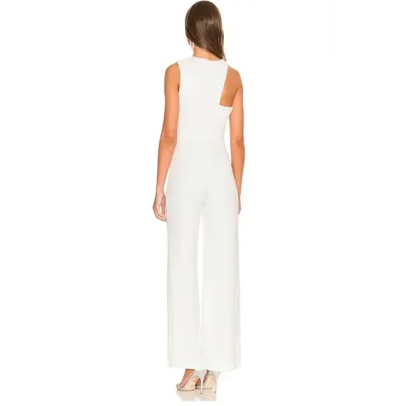 Amanda Uprichard x REVOLVE Gilda Jumpsuit in Ivory NWOT Medium - Picture 3 of 9
